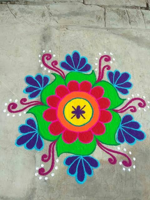 Attractive Deepawali rangoli Happy Diwali Shayari in Hindi | Diwali Wishes in Hindi