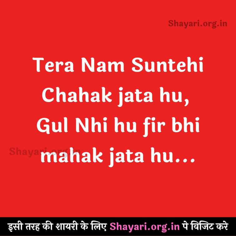 Tera Nam Suntehi Best Hindi Shayari